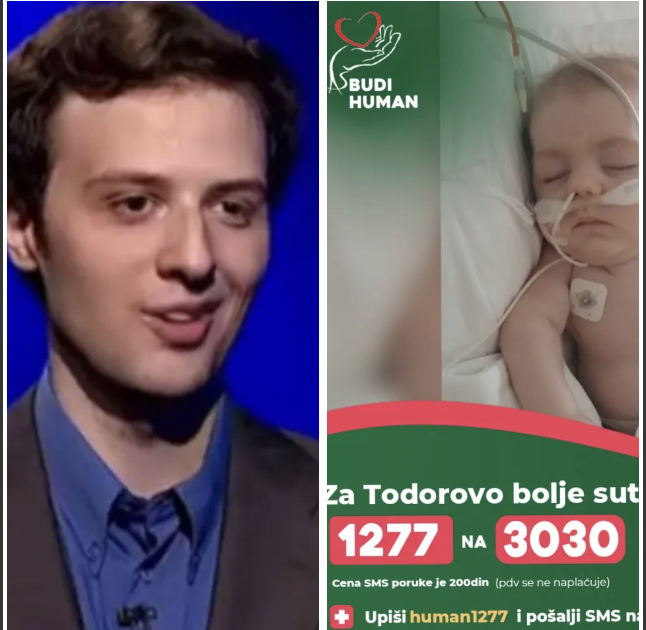 Данашње лице доброте изгледа као скромни студент Вељко Котлаја