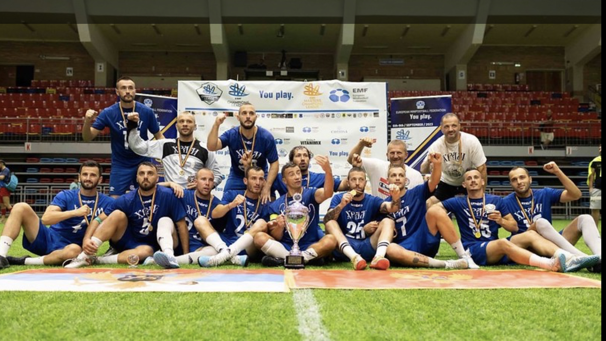 Спортско братство подгоричког Саборног храма првак је Лиге Шампиона Европе у малом фудбалу